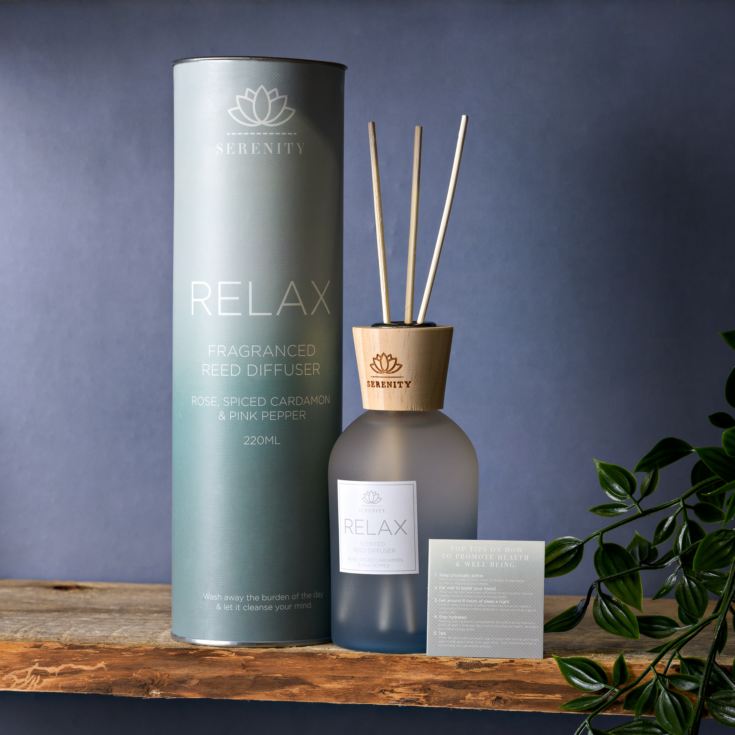 Serenity Relax Diffuser 220ml Rose, Cardamon & Pink Pepper product image