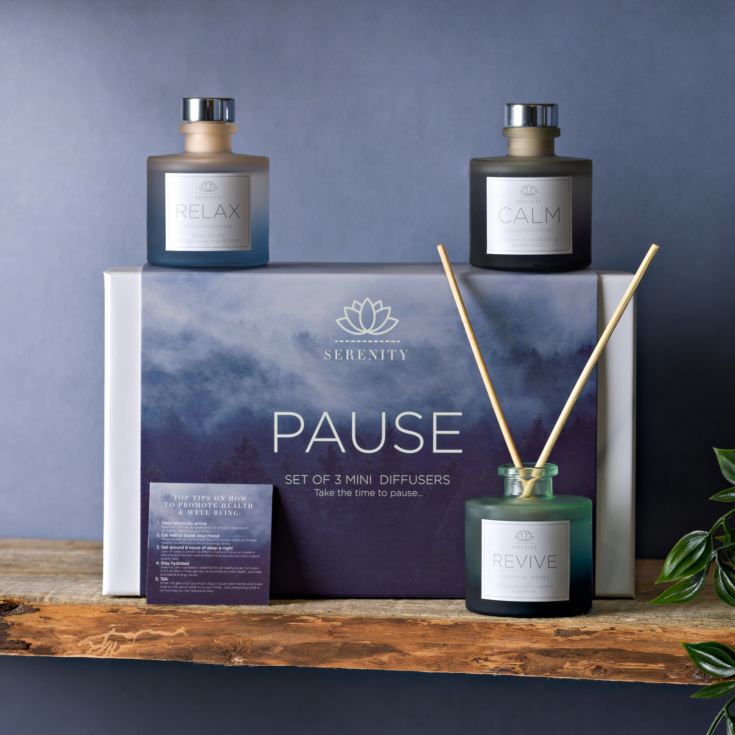 Serenity Pause Set of 3 50ml Diffusers product image