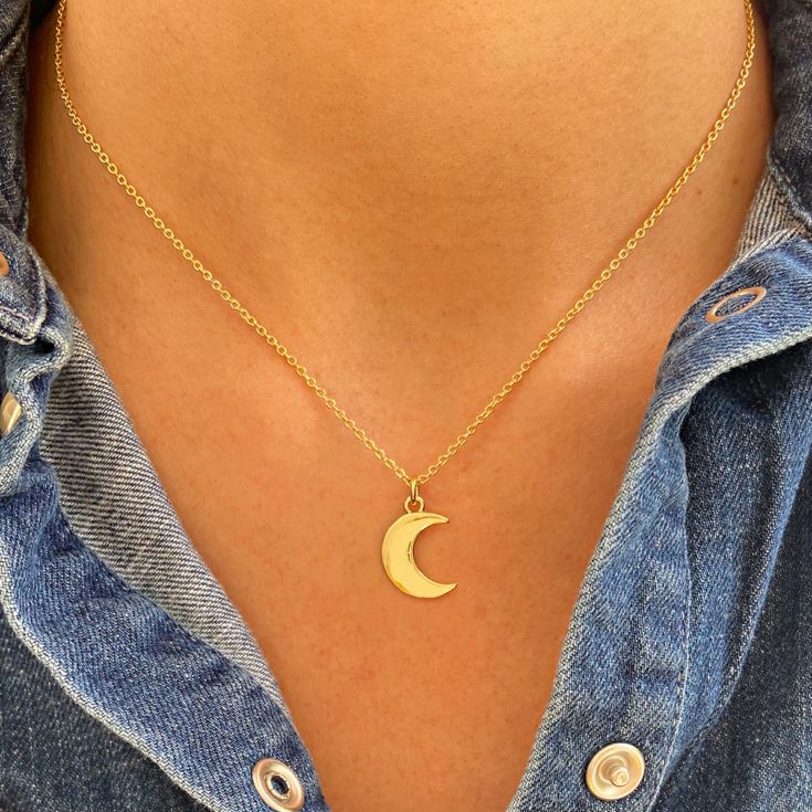 Righteous and Kind Necklace - Moon Design product image