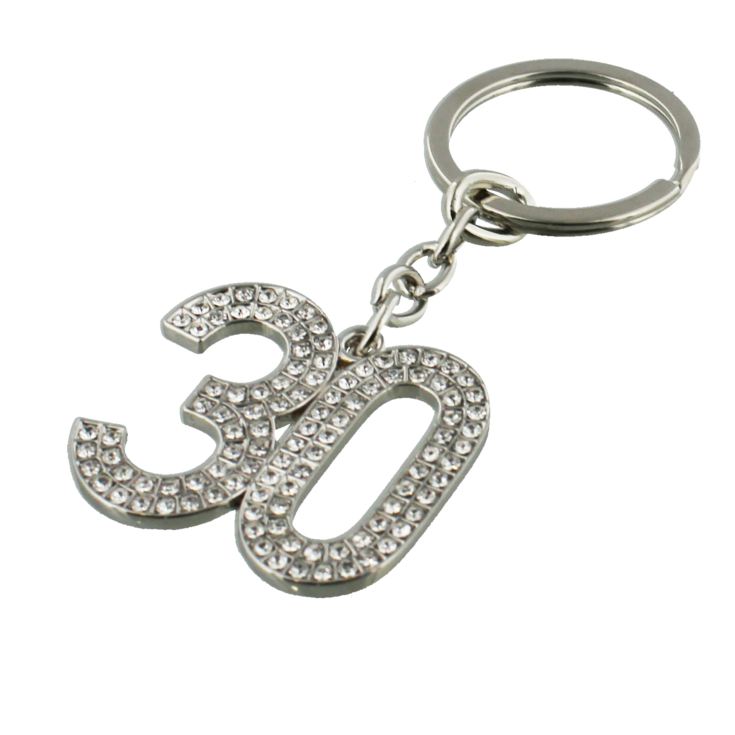 Birthdays by Juliana Crystal Keyring - 30 product image