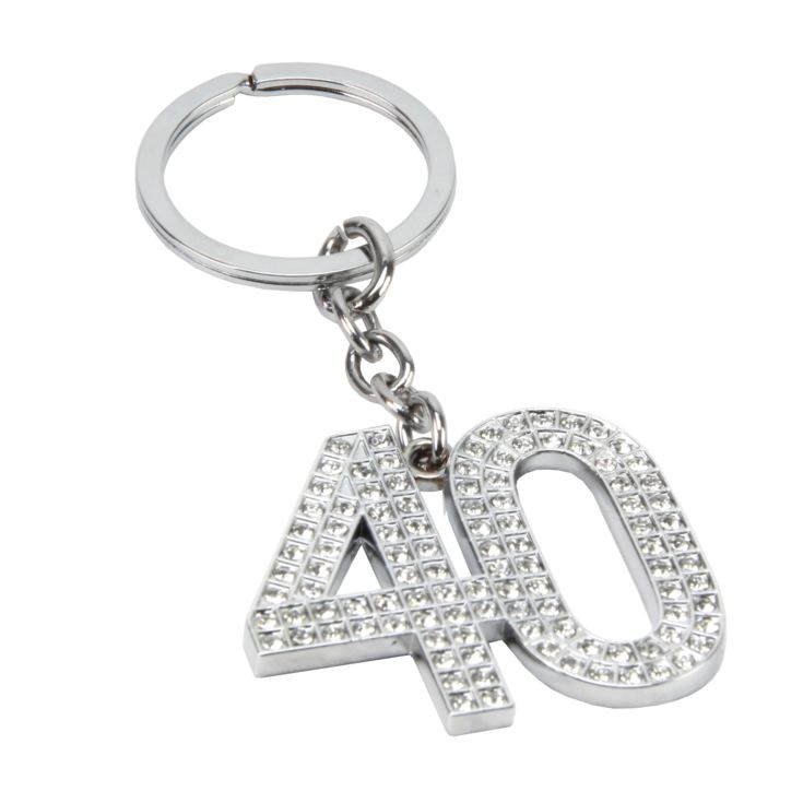 Milestones Crystal Keyring - 40 product image