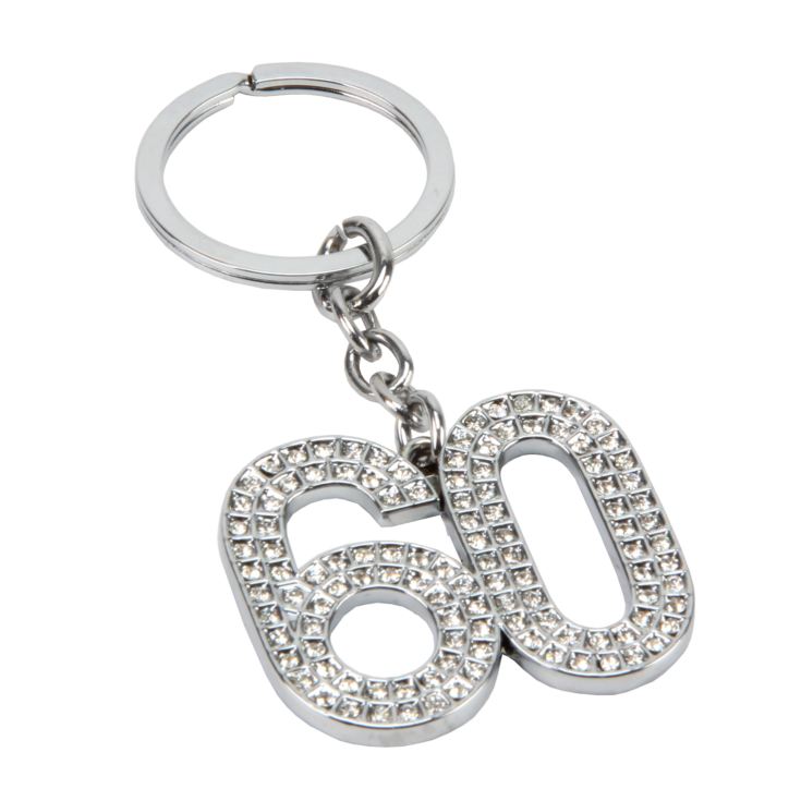 Milestones Crystal Keyring - 60 product image