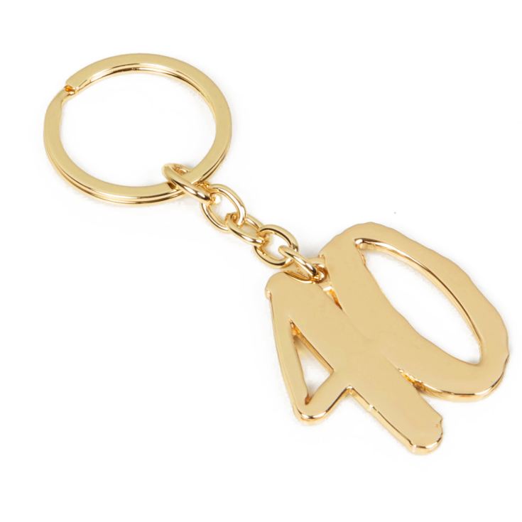 Signography Gold Metal Keyring - 40 product image