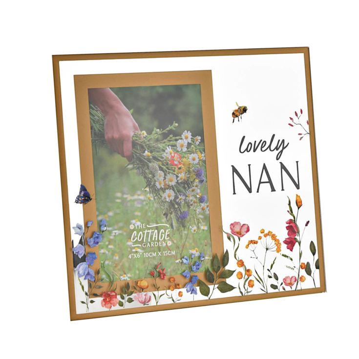 The Cottage Garden Glass Frame 4 x 6 "Nan" product image