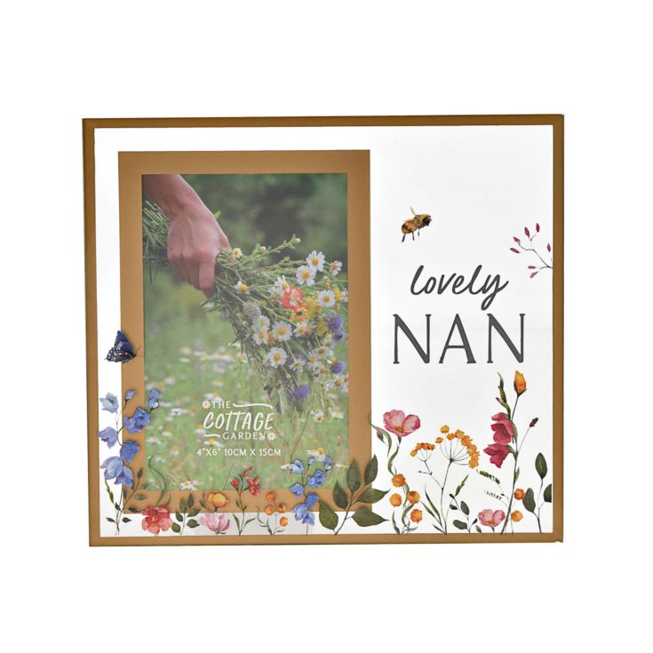 The Cottage Garden Glass Frame 4 x 6 "Nan" product image
