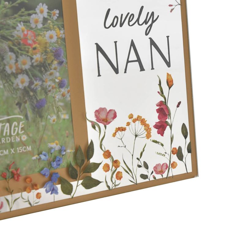 The Cottage Garden Glass Frame 4 x 6 "Nan" product image