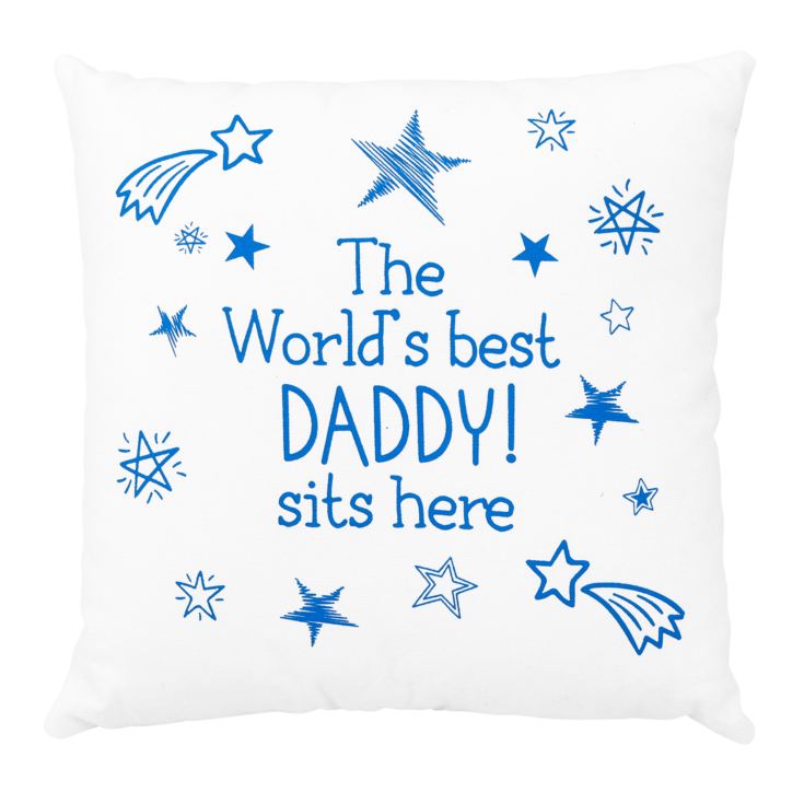 World's Best Daddy Sits Here Cushion product image