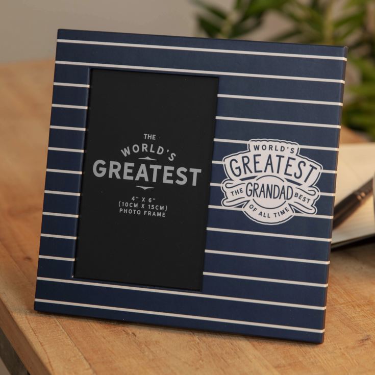 4" x 6" - World's Greatest Grandad Photo Frame product image