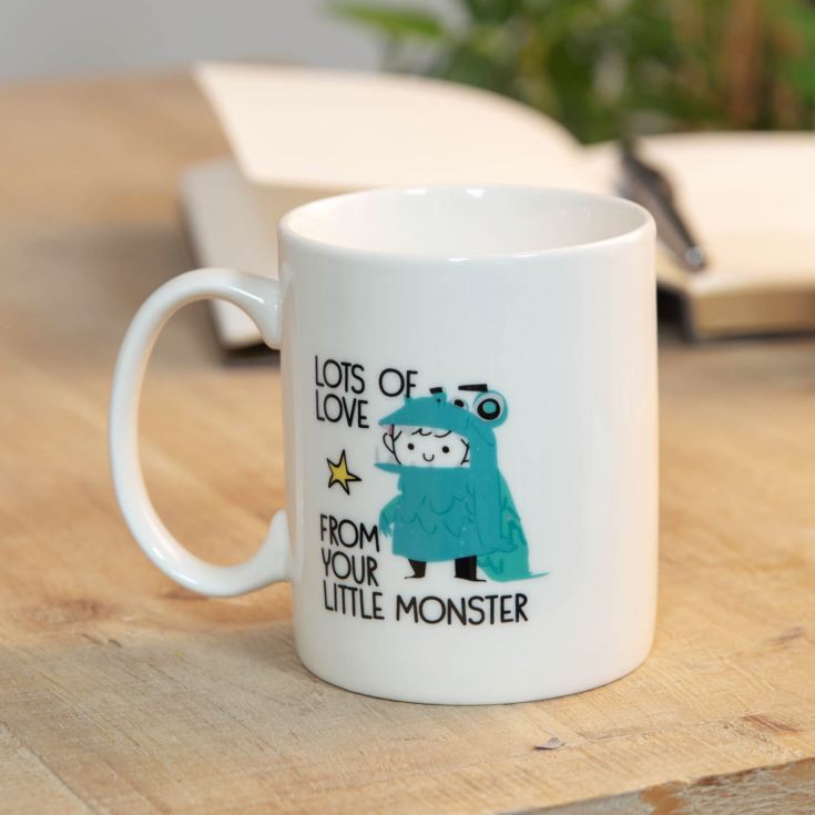 World's Greatest Daddy Your Little Monster Stoneware Mug product image