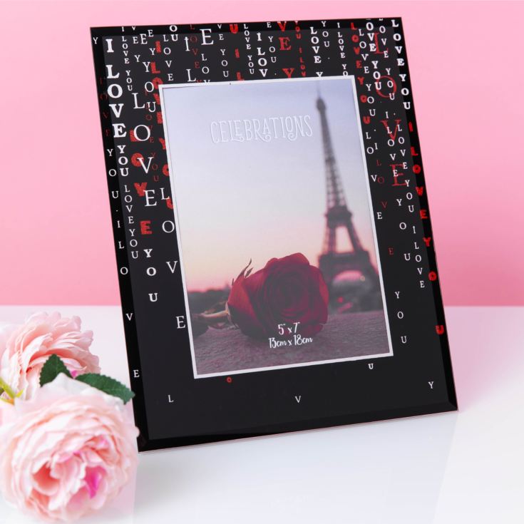 True Valentine Glass Photo Frame  5" x 7" product image