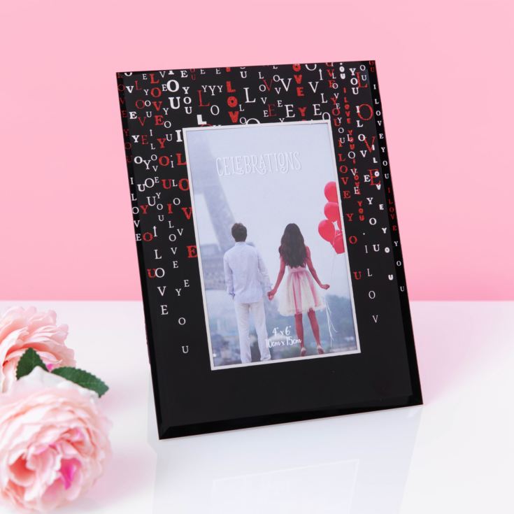 True Valentine Glass Photo Frame 4" x 6" product image