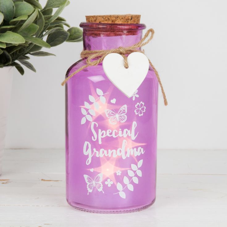 Special Grandma Purple Light Up Jar product image