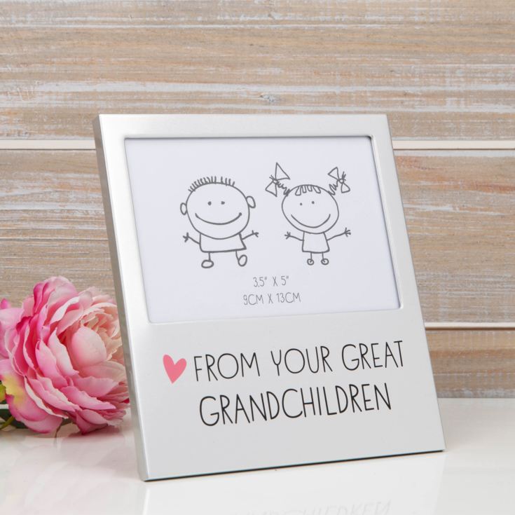 Aluminium Photo Frame 5" x 3.5" - Great Grandchildren product image