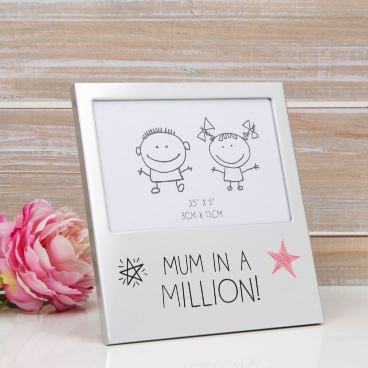 Aluminium Photo Frame 5" x 3.5" - Mum In A Million product image