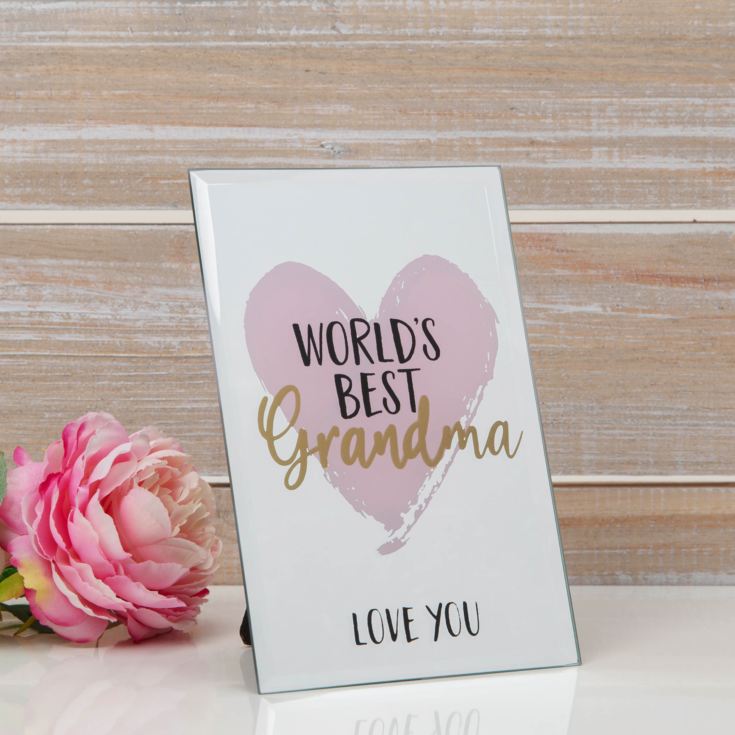 Mirror Plaque - World''s Best Grandma product image