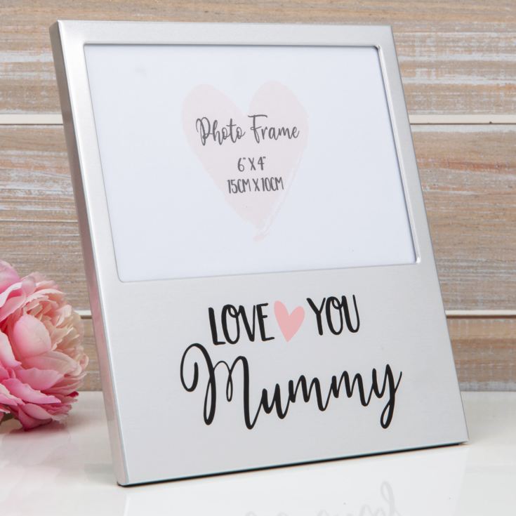 Aluminium Photo Frame 6" x 4" - Love You Mummy product image