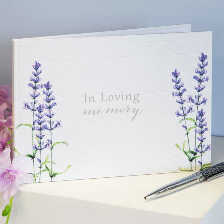 Thoughts Of You Book of Condolence  "In Loving Memory" product image