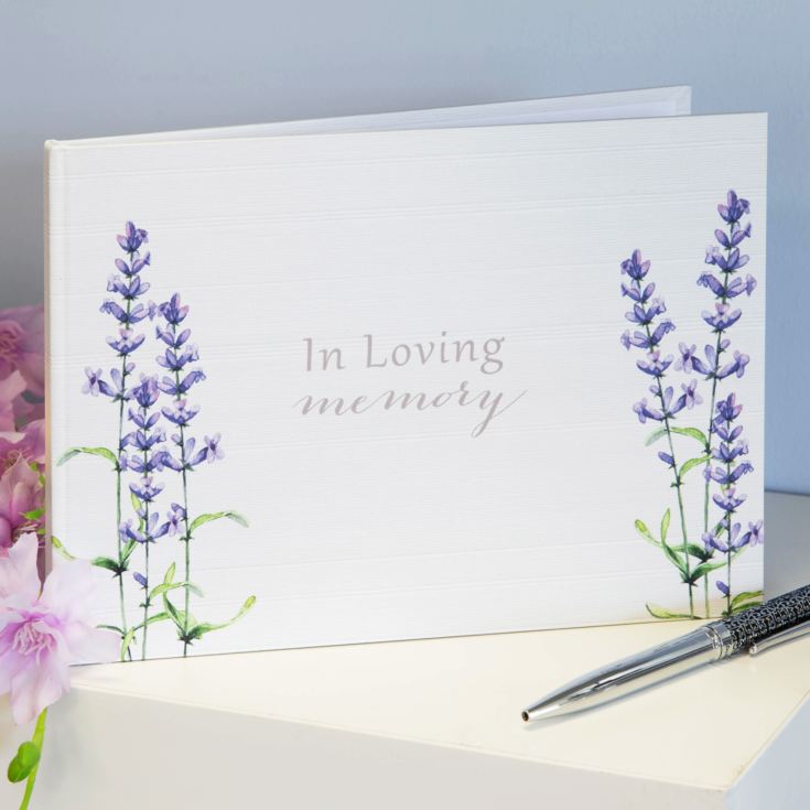 Thoughts Of You Book of Condolence  "In Loving Memory" product image