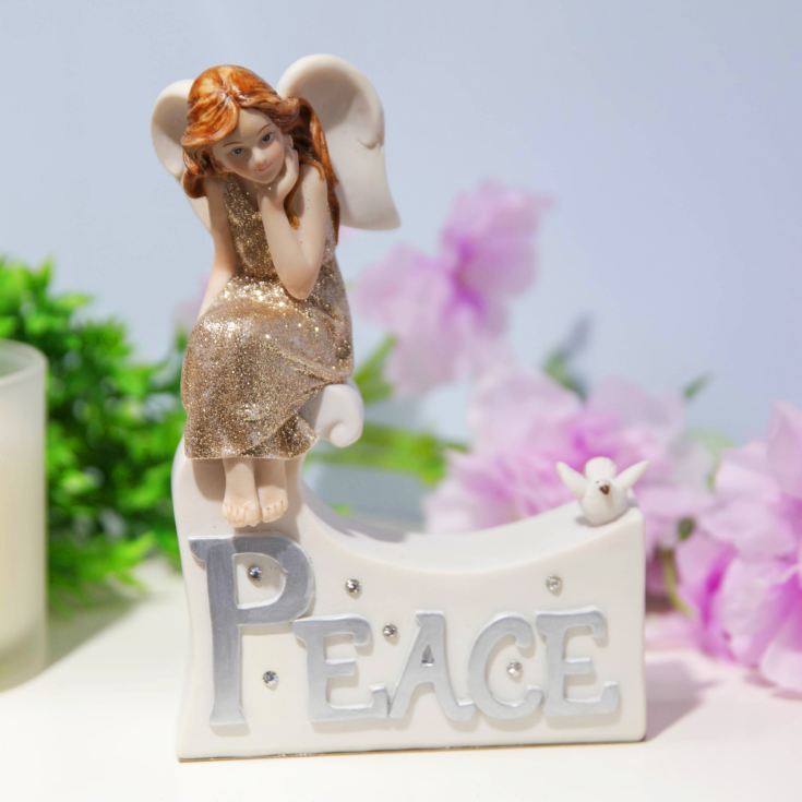 Thoughts Of You Angel Figurine - Peace product image