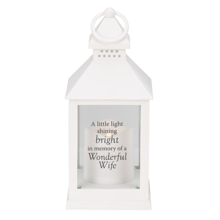 Thoughts of You Graveside Lantern - Wife product image