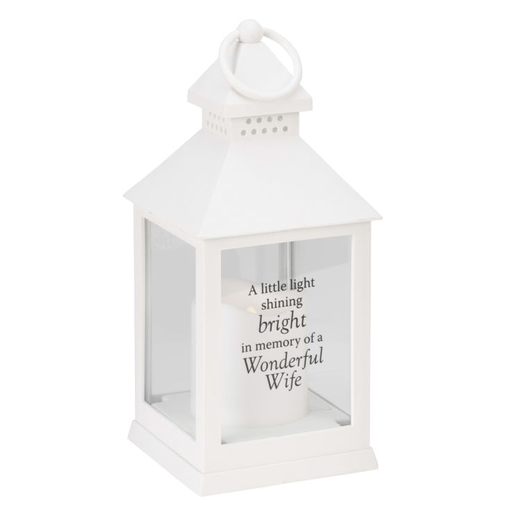 Thoughts of You Graveside Lantern - Wife product image