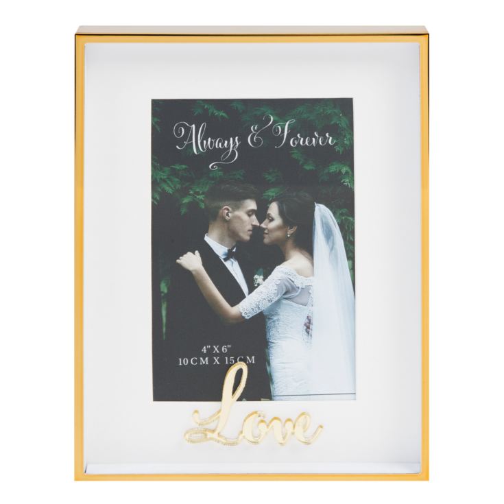 4" x 6" - Always & Forever Photo Frame - Love product image