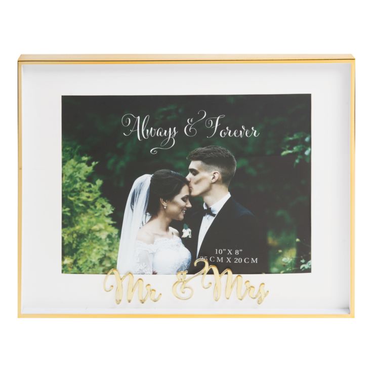 Always & Forever 10" x 8" 'Mr & Mrs' Photo Frame product image