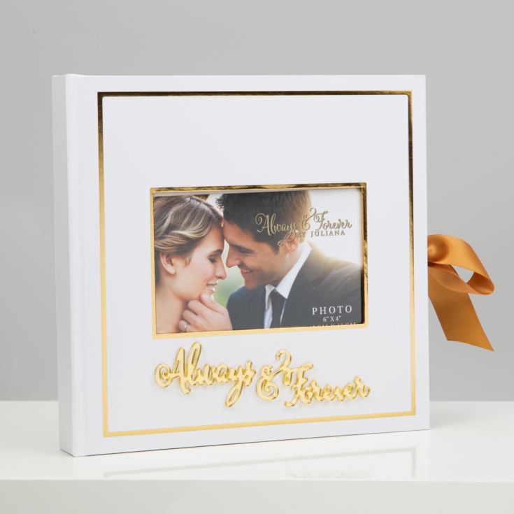 Always & Forever Gold Foil Scrap Book 6"x4" Cover Aperture product image