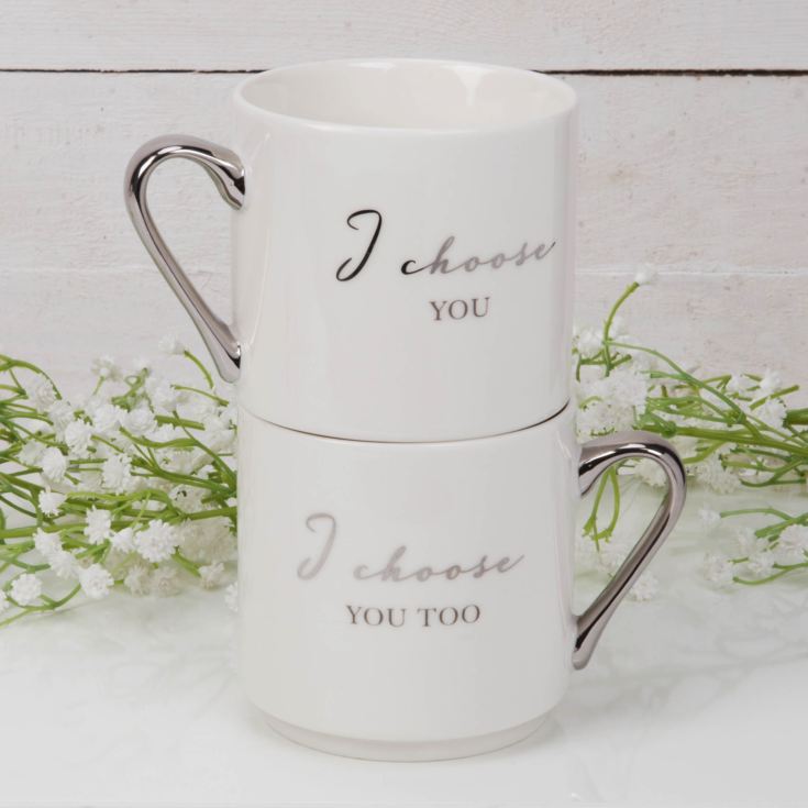Amore Stackable Mug Gift Set - I Choose You..Too product image
