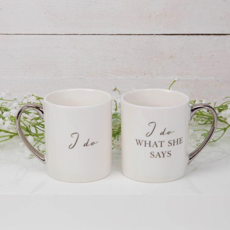 AMORE BY JULIANA® Mug Set Pair - I Do...I Do What She Says product image