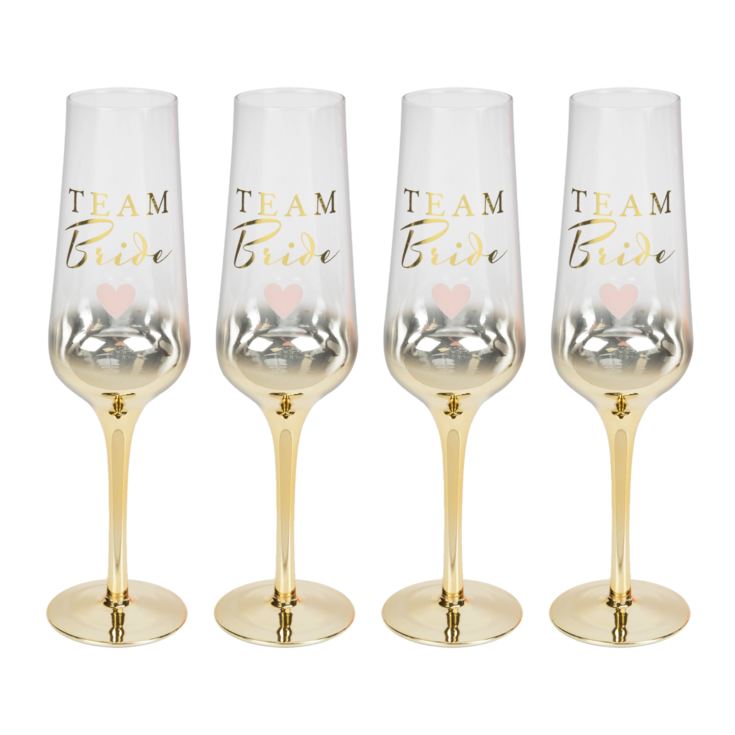 AMORE BY JULIANA® Bridal Shower Set of 4 Prosecco Glasses product image