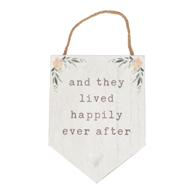 Love Story Pendant Plaque "Happily Ever After" product image