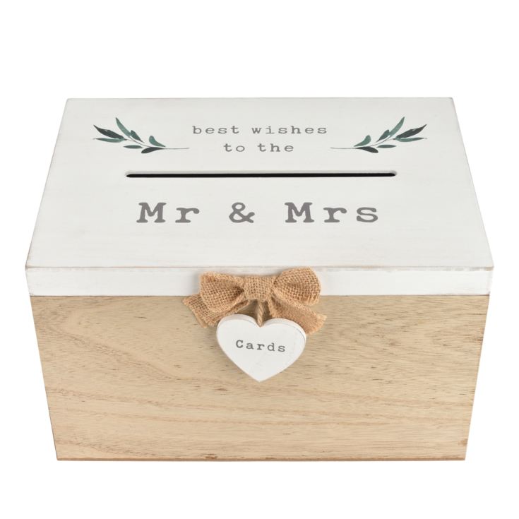 Love Story Wedding Day Card Box - Mr & Mrs product image