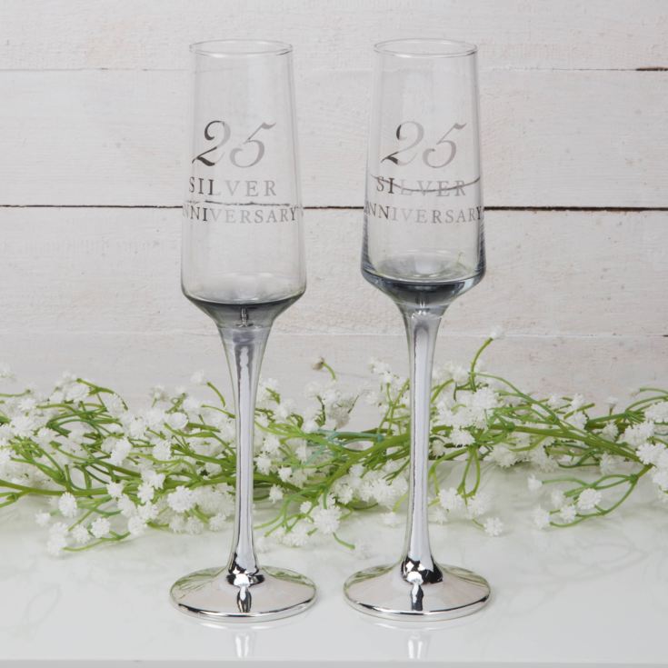 Amore Straight Flutes Set of 2 - 25th Anniversary product image