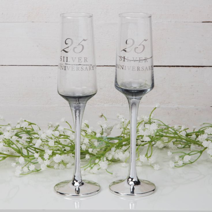 Amore Straight Flutes Set of 2 - 25th Anniversary product image