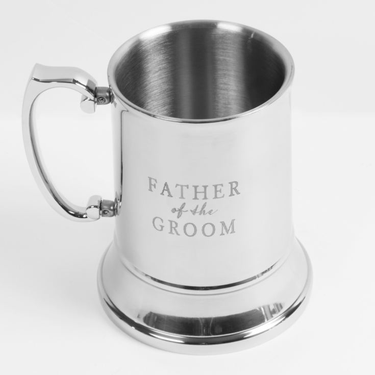AMORE BY JULIANA® Metal Tankard - Father of The Groom product image