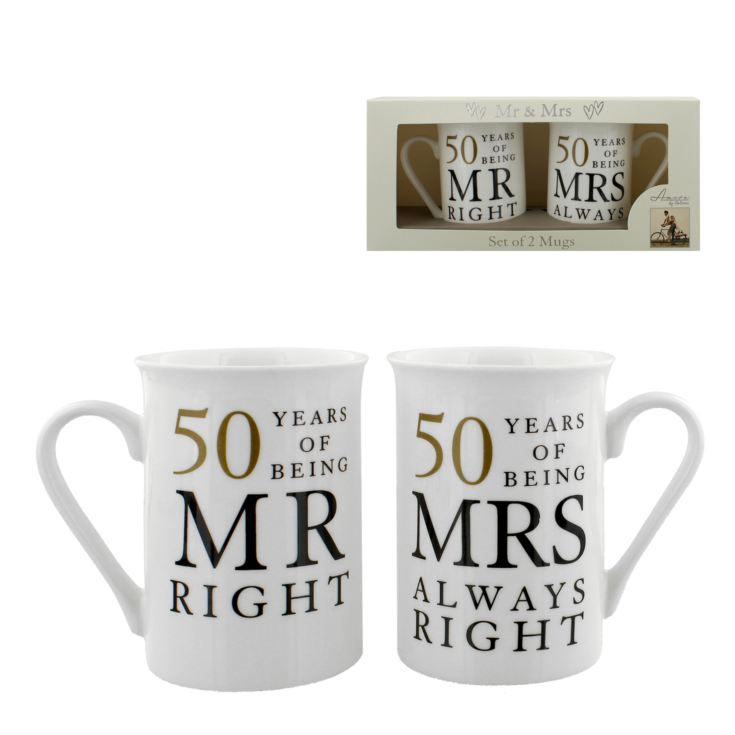 Amore Gift Set - 50 Years Of Mr Right/Mrs Always Right product image