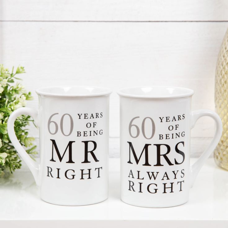 Amore Gift Set - 60 Years Of Mr Right/Mrs Always Right product image