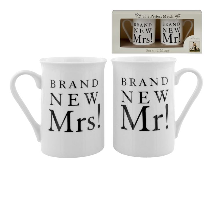 Amore Gift Mug Set - Brand New Mr/Mrs product image