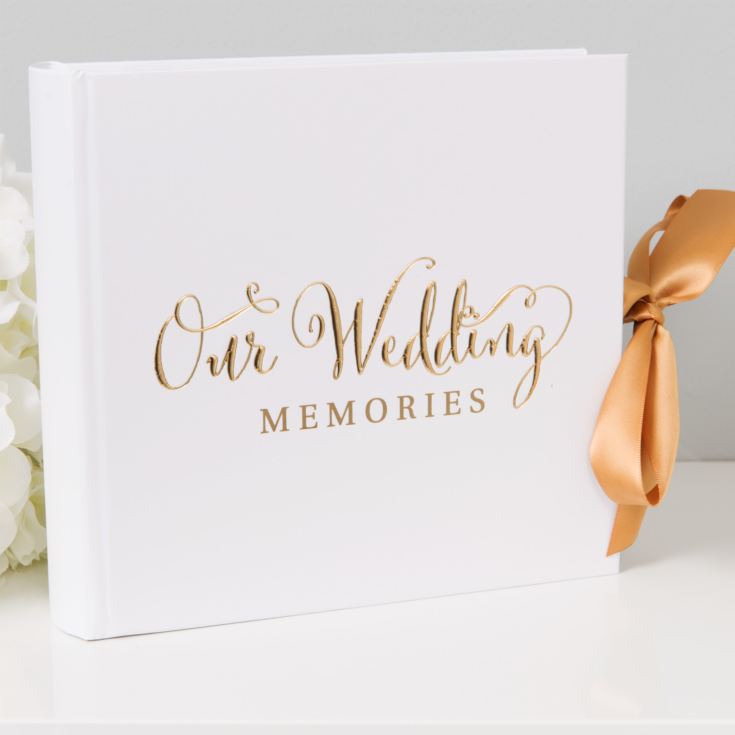 'Always & Forever' Gold Foil "Our Wedding" Album 4" x 6" product image