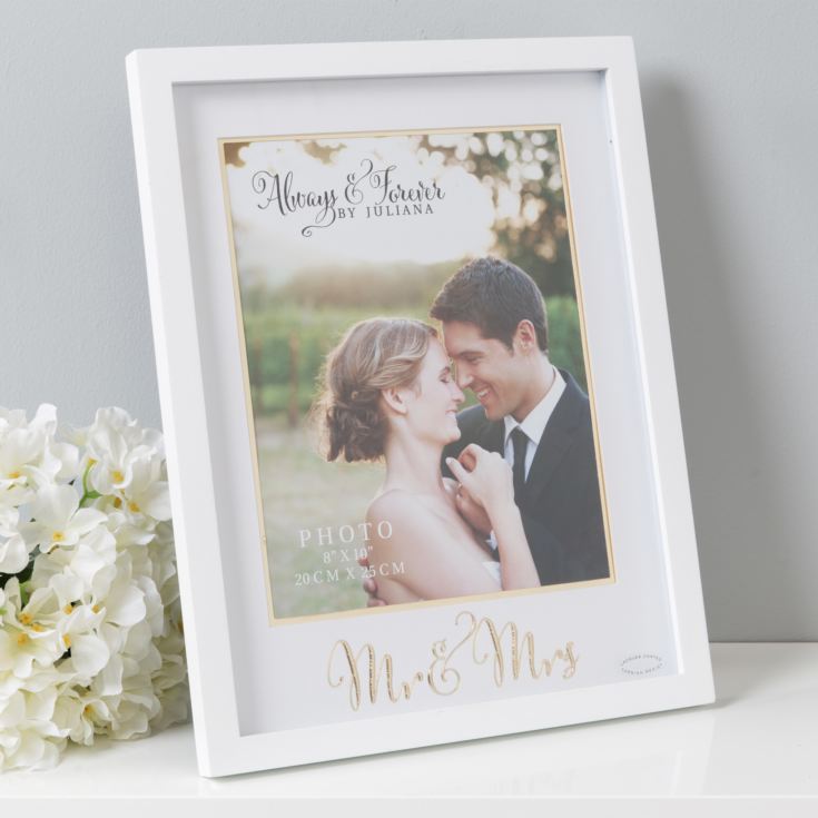 Always & Forever Frame w/ Gold 'Mr & Mrs' - 8"x10" product image