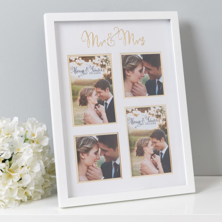 Always & Forever Collage Frame with Gold Words product image