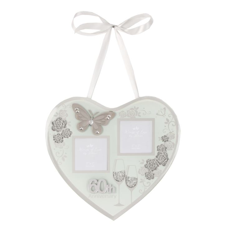 Wedding Heart Plaque - 60th Anniversary product image
