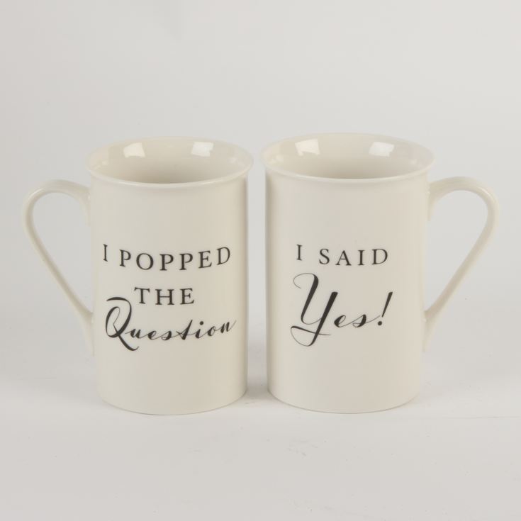 Amore Mug Gift Set - I Popped The Question/ I Said Yes product image