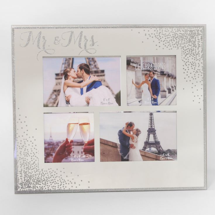 Celebrations Sparkle Collage Photo Frame - Mr & Mrs product image