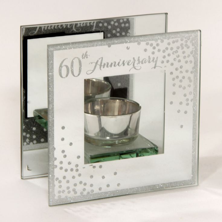 Celebrations Sparkle Tea Light Holder - 60th Anniversary product image