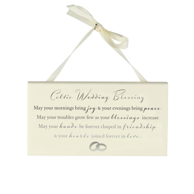 AMORE BY JULIANA® Plaque - Celtic Wedding Blessing product image