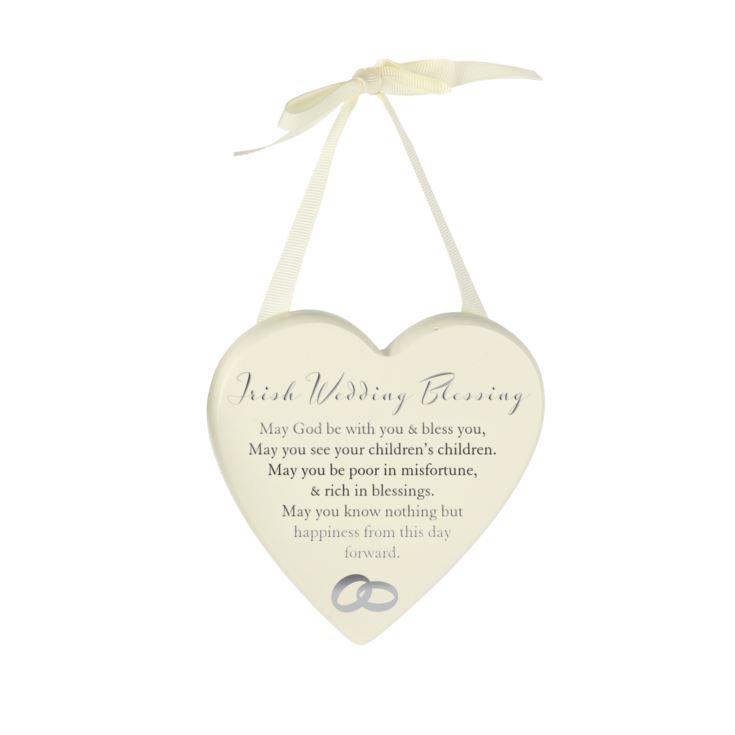 Amore Heart Plaque - Irish Wedding Blessing product image