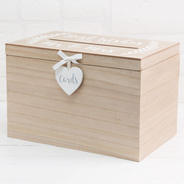 Love Story Card Box Best Wishes For The Mr & Mrs 32cm product image