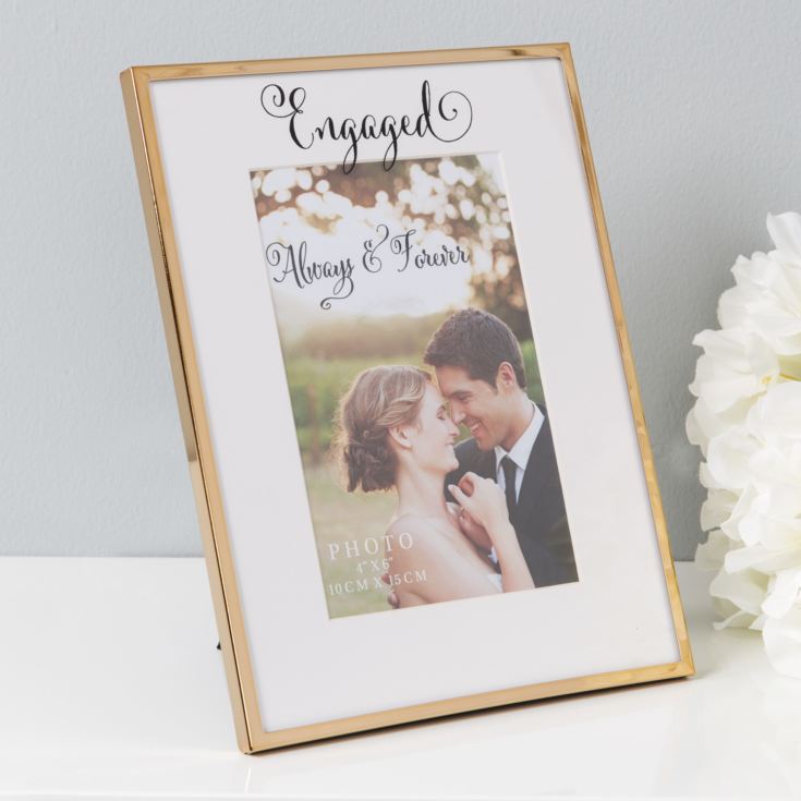 Always & Forever Photo Frame 4" x 6" 'Engaged' product image